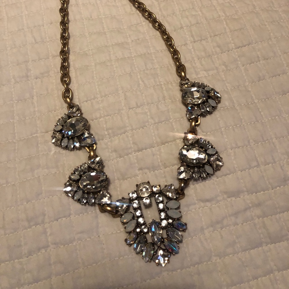 J.Crew crystal necklace